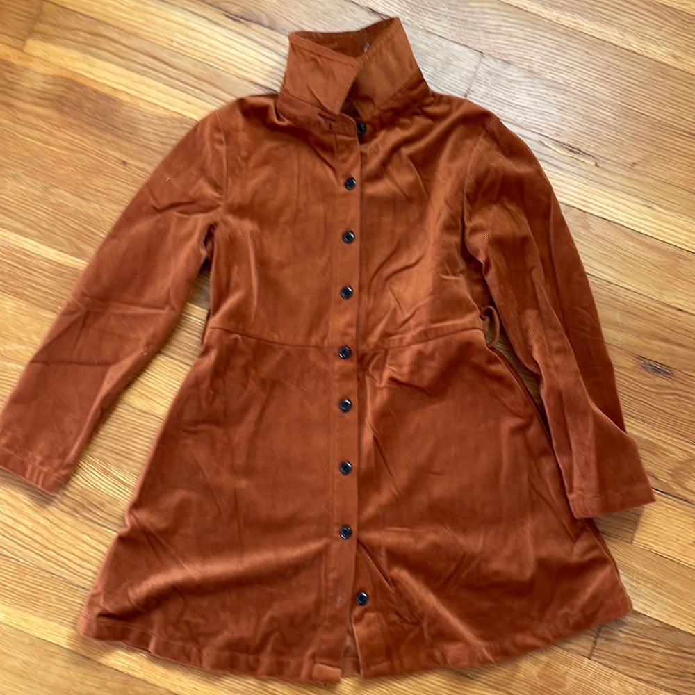 Shein, Size 6 (5) girls suede dress. This dress run small. Coco brown/copper